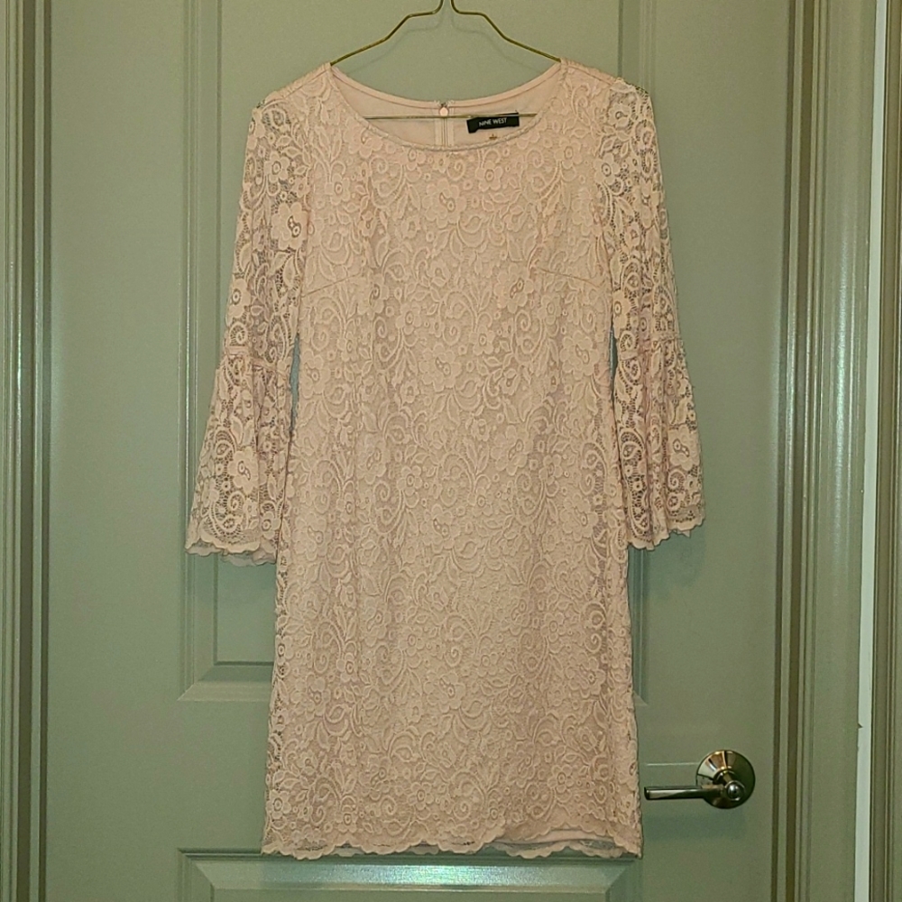 Pink Lace Dress